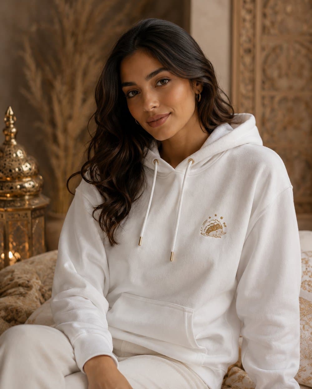 Hoodie blanc