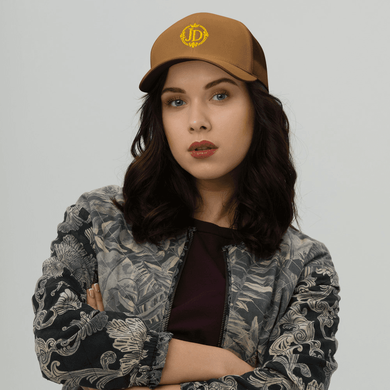 Casquette Brodée Niglo Doré – JD Creative Studio
